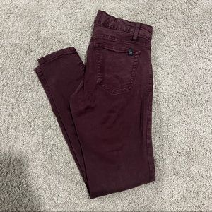 Joe’s jeans maroon